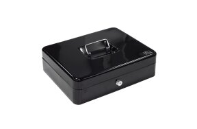 ΜΕΤΑΛΛΙΚΟ ΚΟΥΤΙ ΤΑΜΕΙΟΥ 30cm ΜΑΥΡΟ